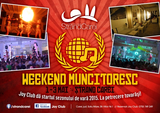 Weekend muncitoresc la Ștrand Carei
