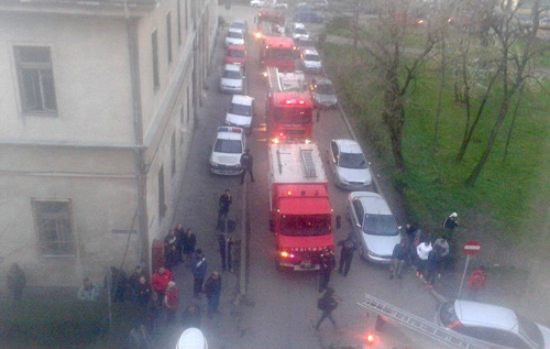 Incendiu la Psihiatrie. Un bolnav şi-a dat foc la saltea