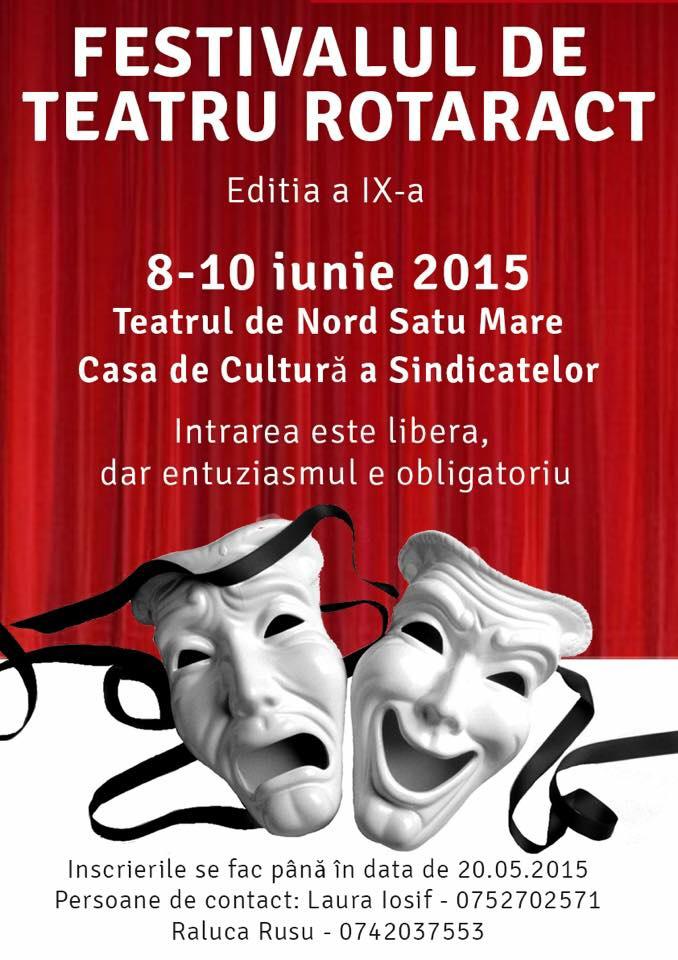 Festivalul de Teatru „Rotaract”, la a IX-a ediție