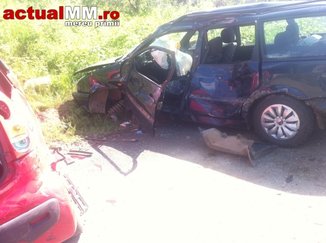 Accident grav pe Drumul Național Satu Mare-Baia Mare (Foto&Video)