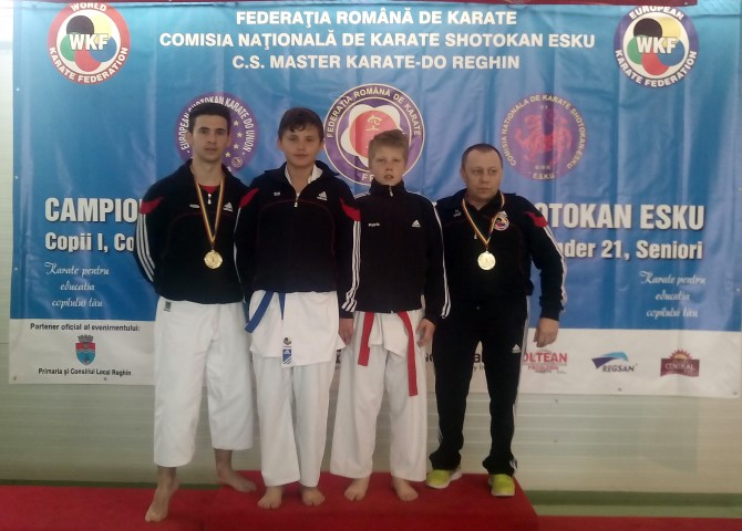Cinci medalii pentru sportivii din Carei la Campionatul Național de karate