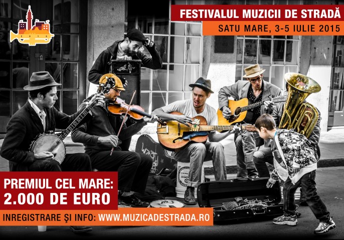 „Festivalul Muzicii de Stradă” pune la bătaie 2.000 de euro pentru muzicieni