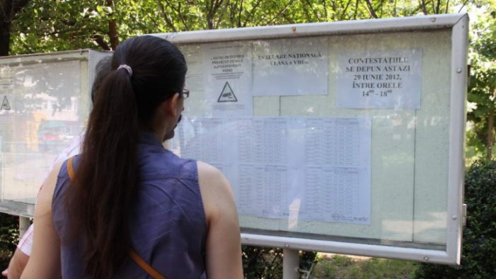 SATU MARE: VEZI rezultatele finale la EVALUAREA NAȚIONALĂ 2015