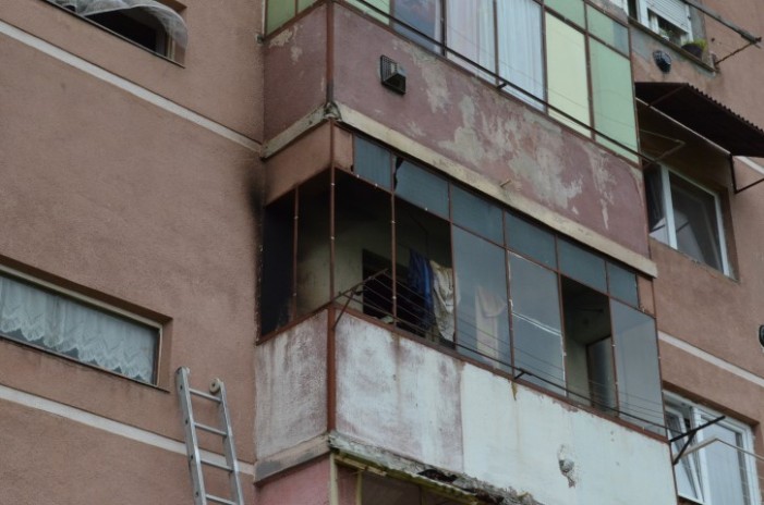 Incendiu într-un apartament din Negrești-Oaș