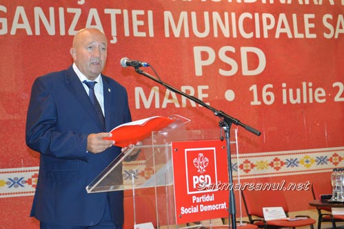 Dorel Coica, reconfirmat în funcția de președinte al Organizației Municipale a PSD Satu Mare (Galerie foto)