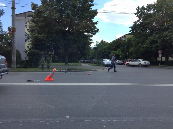 Biciclist ACCIDENTAT MORTAL pe Drumul Careiului din SATU MARE (FOTO)