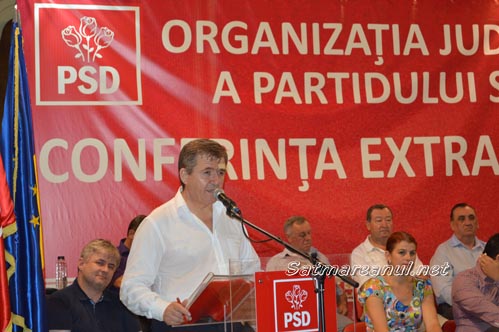 Mircea Govor, reconfirmat în funcția de președinte al Organizației Județene a PSD Satu Mare (Galerie foto)