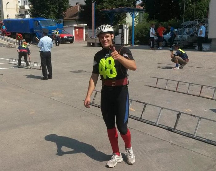 Pompierul sătmărean Marian Demian, cel mai bun la Concursurile Serviciilor Profesioniste