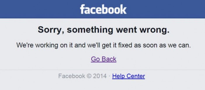 Probleme cu Facebook-ul. Rețeaua nu poate fi accesată