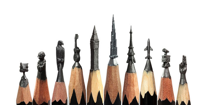 Creioane transformate în adevărate opere de artă (Galerie foto)
