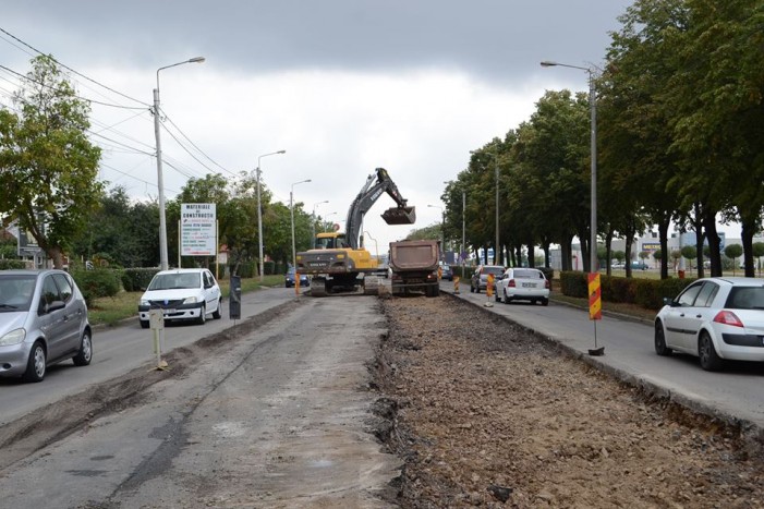 Au început lucrările pe Drumul Careiului (Foto)