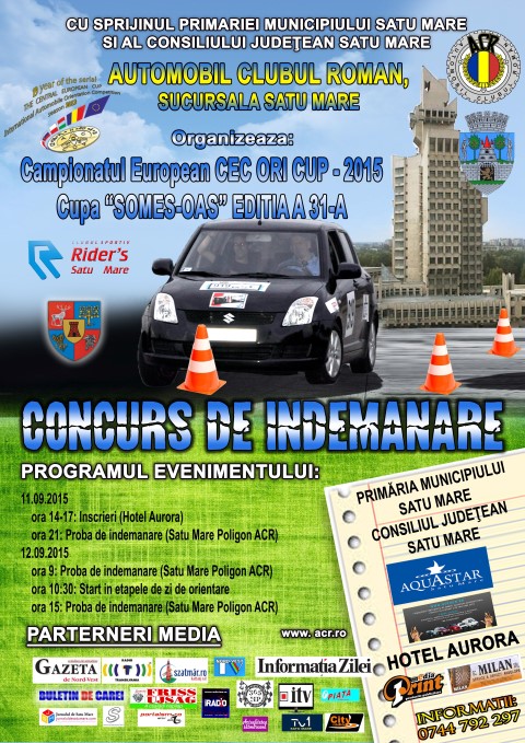 Campionatul European CEC ORI CUP 2015 – Cupa „Someș-Oaș”