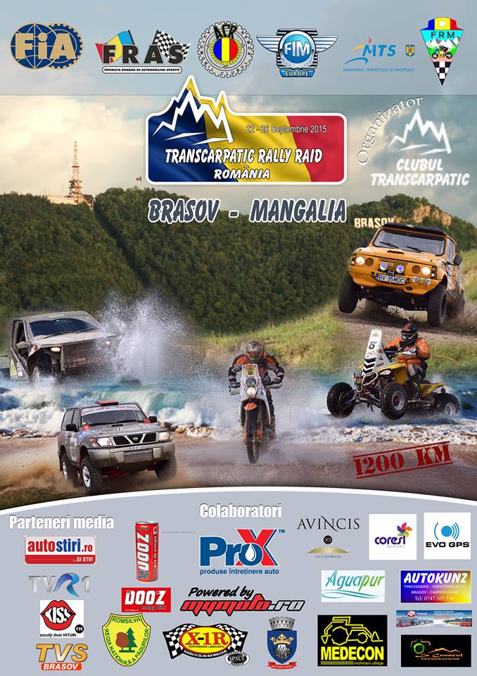 Sătmărenii Ovidiu Domide și Daniel Nistor participă la Campionatul Național de Rally Raid