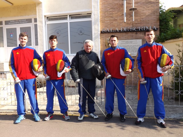Cupa României: CSM Satu Mare, locul II la spadă masculin pe echipe