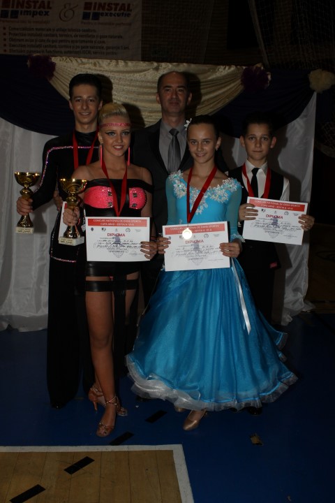 Medalie de aur pentru Royal Dance, la Concursul Național de dans sportiv „Cupa Arad”