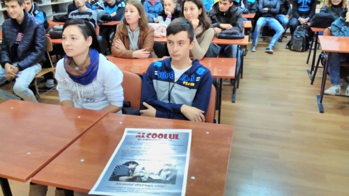 Alcoolul și urmările lui, în atenția elevilor careieni