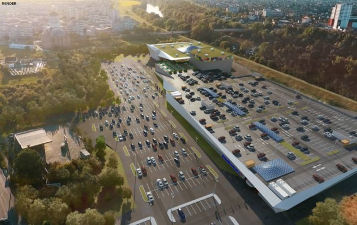 Vezi primele imagini cu Mega Mall-ul din Satu Mare