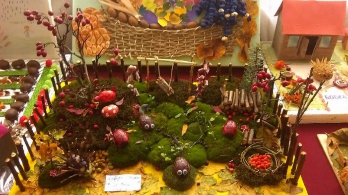 Expoziție dedicată toamnei, la Școala Gimnazială „Octavian Goga”