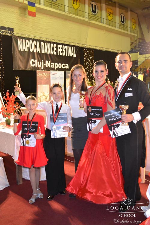 Rezultate de excepție pentru Loga Dance School, la „Napoca Dance Festival”