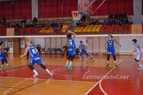 Baschet: CSM Satu Mare-CSU Alba Iulia 52-108 (video)