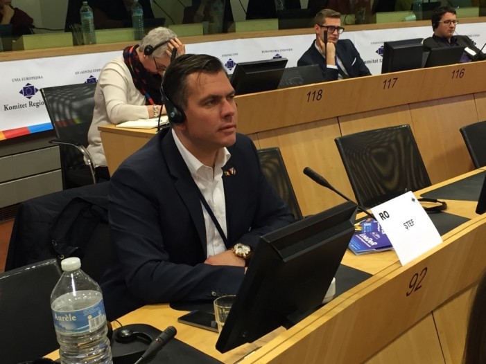 Adrian Ștef participă la Comitetul European al Regiunilor