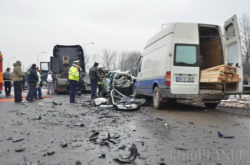 Accident cu doi morți pe centura municipiului Oradea (Foto&Video)