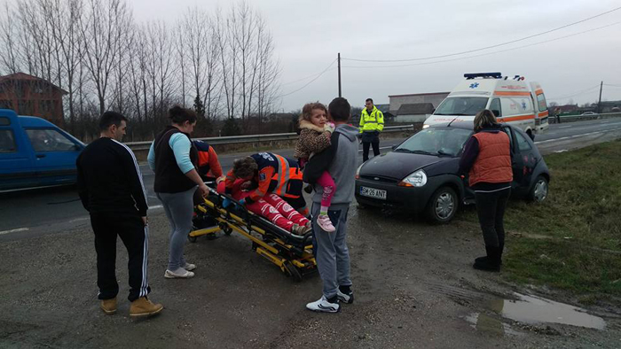 Accident cu o femeie rănită în localitatea Dorolț (Foto)