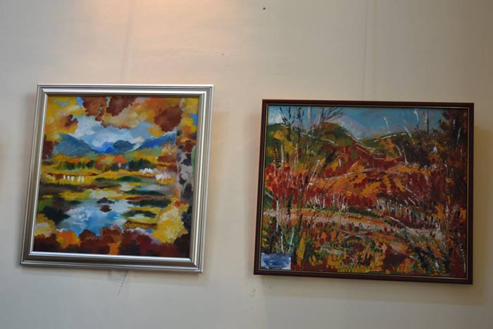 Lume multă la expoziția artistei Cristina Moldovan