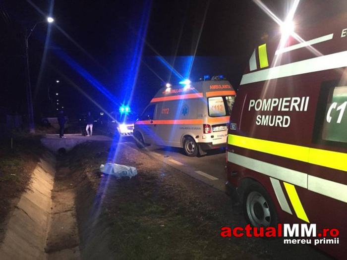 Maramureșeancă accidentată mortal de o mașină înmatriculată în Satu Mare (Foto&Video)