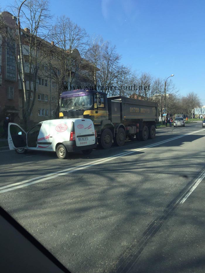 Accident pe strada Botizului din Satu Mare (Foto)
