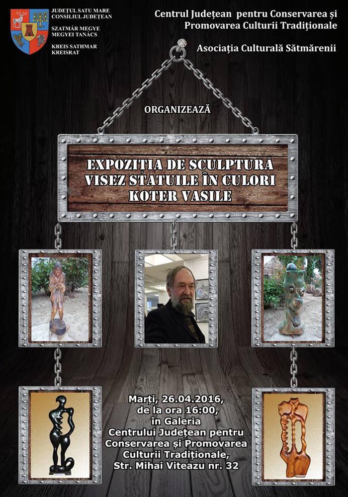 Expoziție de sculptură la Centrul de Creație