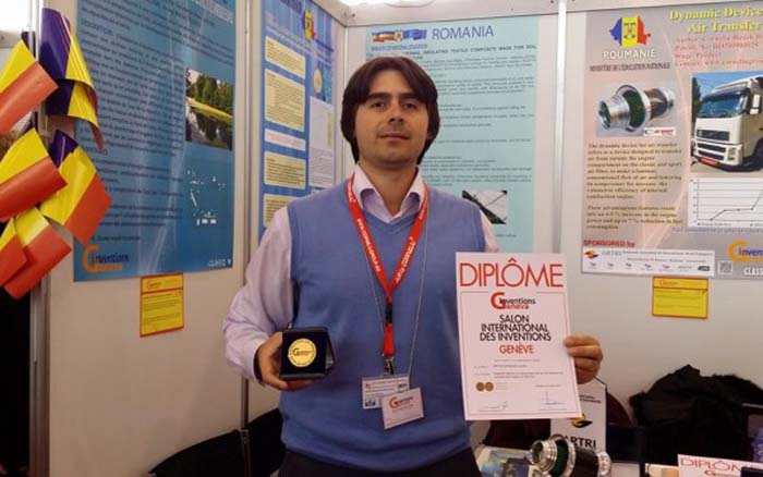 Inginer român, medaliat cu aur la Salonul de invenții de la Geneva