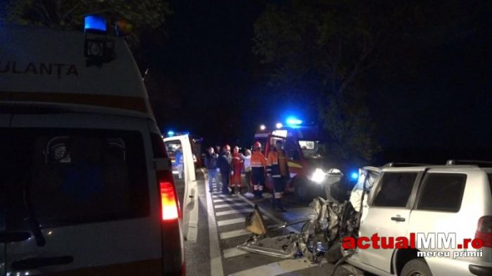 Doi tineri din Satu Mare, răniți într-un accident în Maramureș (Foto&Video)