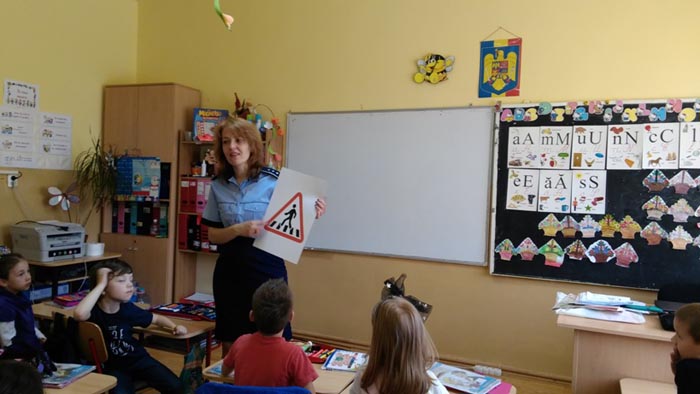 Educație rutieră la Școala „Constantin Brâncoveanu”