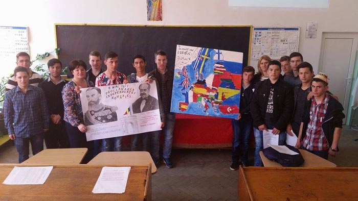 Ziua de 9 Mai, sărbătorită la Colegiul Tehnic „Unio-Traian Vuia”