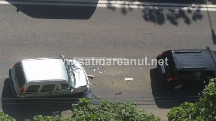 Accident lângă Billa (Foto&video)