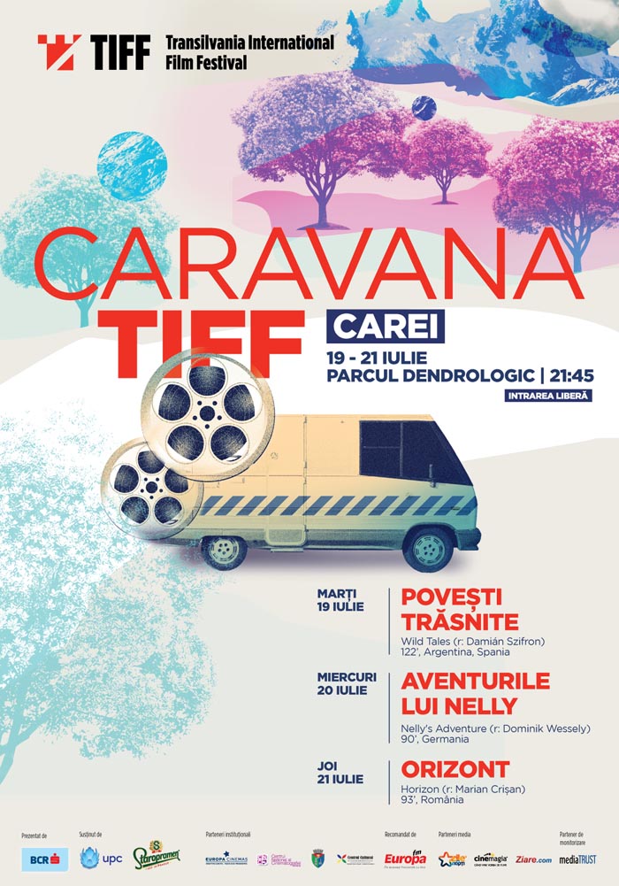 Caravana Filmelor TIFF ajunge la Carei