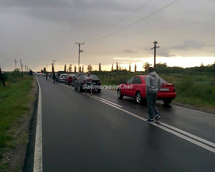 Accident grav pe drumul județean Odoreu-Medieș-Apa