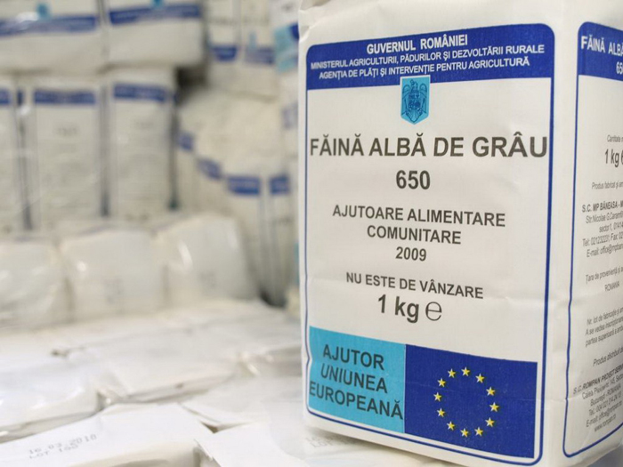 Sătmărenii, invitați să-și ia ajutoarele alimentare de la UE
