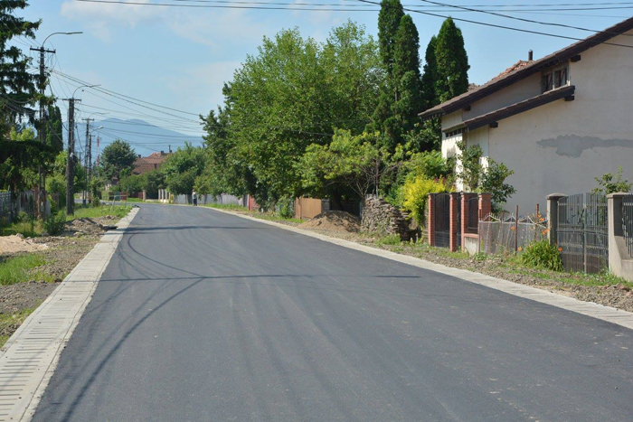 Aurelia Fedorca: „Am finalizat asfaltarea pe strada Moților”