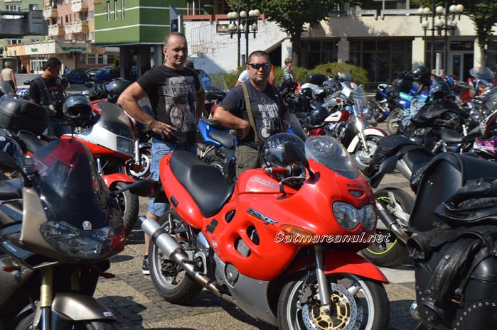 Sătmarul invadat de motocicliști (Foto&video)