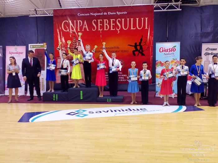 Sportivi de la Loga Dance School, la Cupa Sebeșului