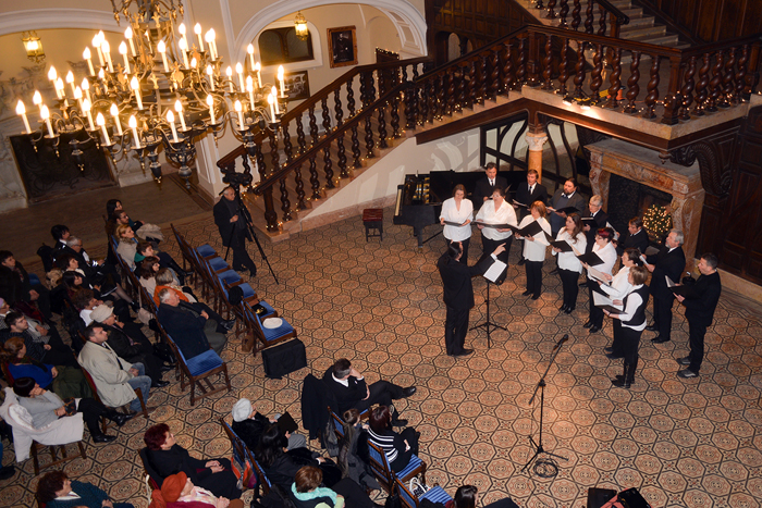Concert coral de Crăciun la castel
