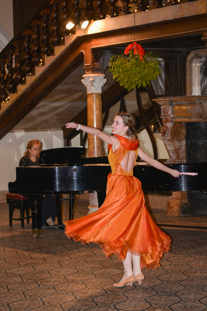 Concert de arii din opere și cântece de Crăciun la Castelul din Carei (Foto)