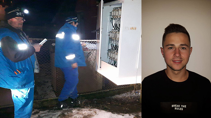 Scandal la Petin. Un tânăr de 20 de ani a „sechestrat” 2 angajați Electrica (foto si video)