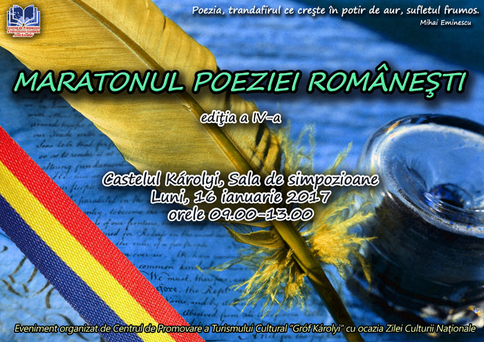 „Maratonul poeziei românești” la a 4-a ediție