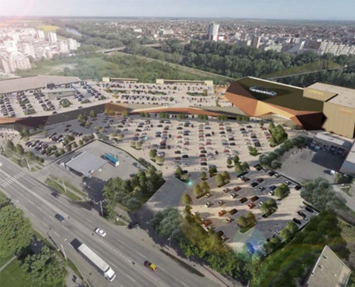 Cum va arăta Mega Mall-ul NEPI de la Satu Mare