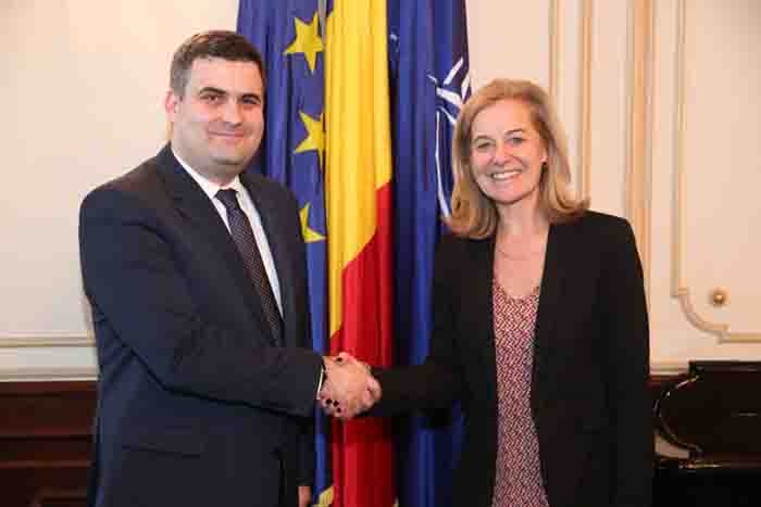 Ministrul Gabriel Leş s-a întâlnit cu ambasadorul Olandei