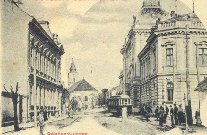 Cum arăta zona Tribunalului din Satu Mare, cu 100 de ani în urmă (Foto)