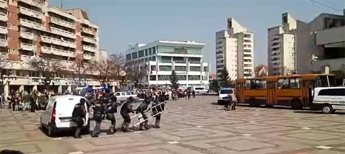 Luare de ostatici pe un autobuz din Satu Mare. Vezi detalii (Foto&video)